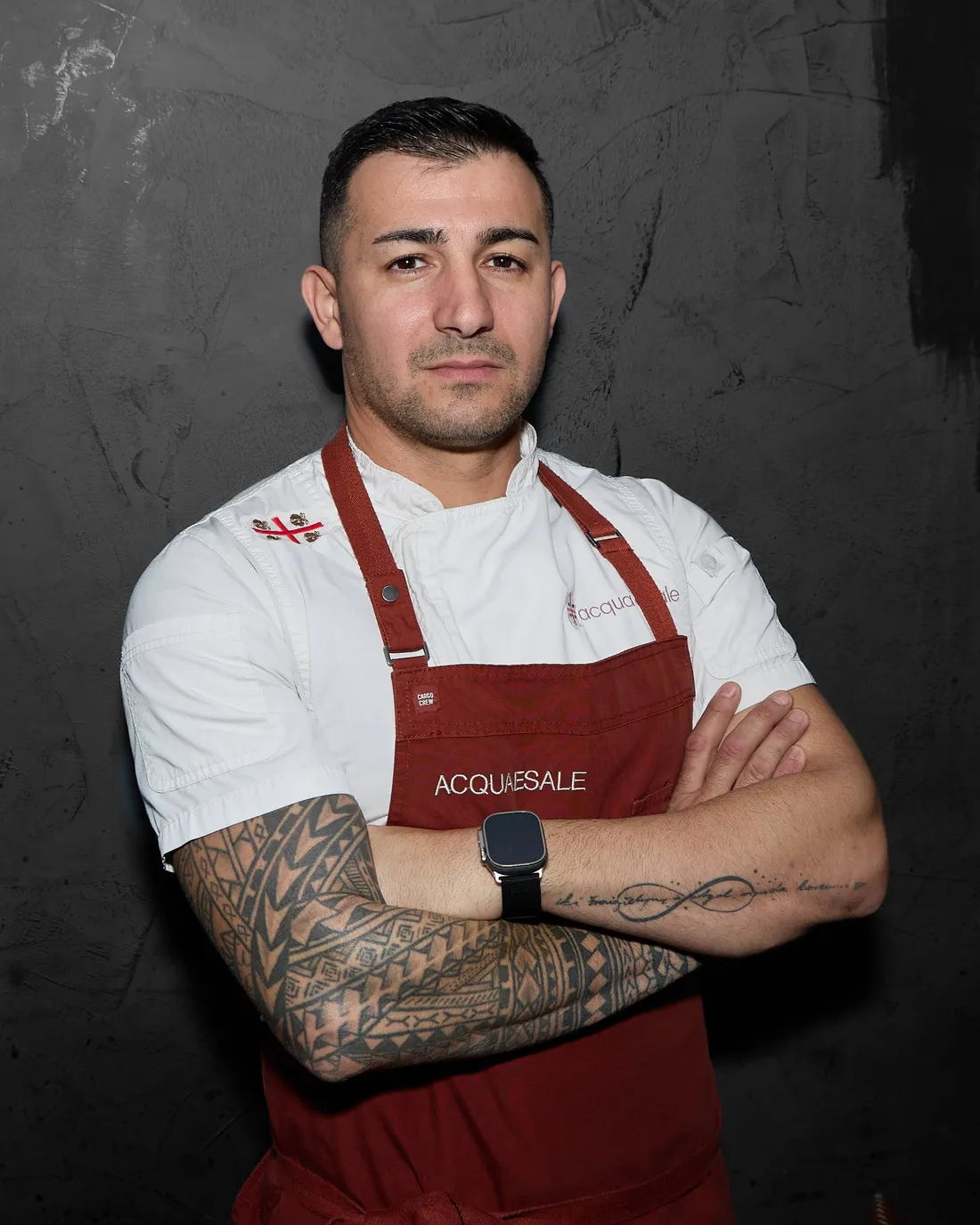 Chef Fabio Concas at Acqua e Sale